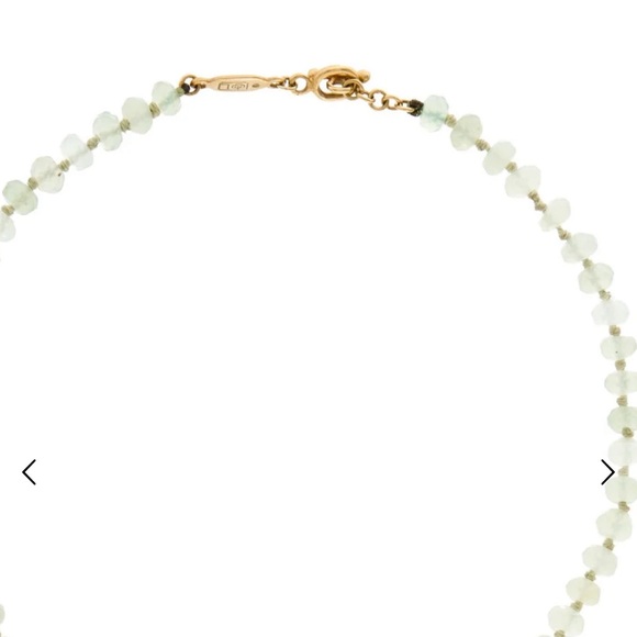 LEE BREVARD 18K GOLD SERPENTINE BEAD OLD MONEY NECKLACE LKNW EXCELLENT CONDITION - Picture 3 of 7